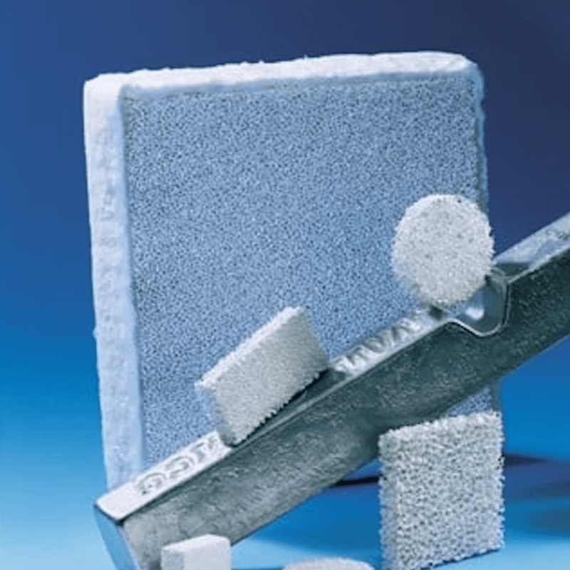 Filters for aluminium